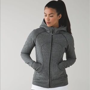 Lululemon Scuba II Heathered Grey (Size 4)